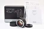 Voigtländer NOKTON Classic 40mm f/1.4 SC VM (Leica M-mount)