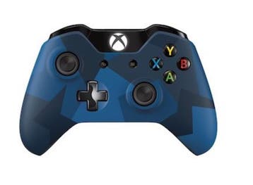 Microsoft Xbox One Controller Midnight Forces Limited Edi..., Ophalen of Verzenden, Zo goed als nieuw