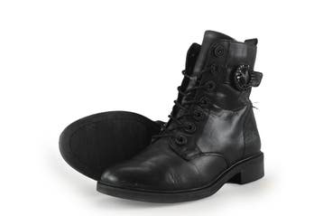 Remonte Veterboots in maat 38 Zwart, Verzenden, Zwart, Overige typen, Remonte