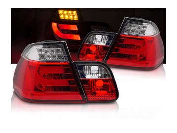LED achterlichten Red White geschikt voor BMW E46 Sedan, Verzenden, Nieuw, BMW