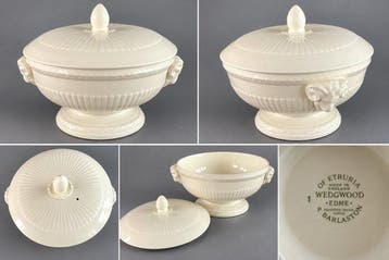 Wedgwood - Eetservies - Edme - Keramiek - Dekschaal/terrine, Antiek en Kunst