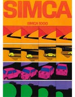 1969 SIMCA 1000 BROCHURE NEDERLANDS, Boeken, Nieuw, Author
