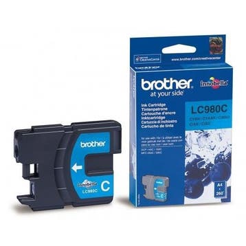 Brother LC-980C inktcartridge cyaan (origineel), Computers en Software, Printerbenodigdheden, Verzenden, Nieuw, Cartridge, Brother