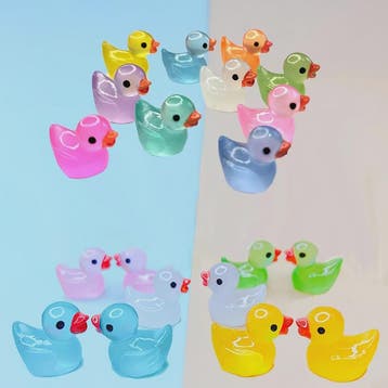 Lichtgevende Mini Eendjes - Decoratie & Micro Landschap - Se, Verzenden, Nieuw