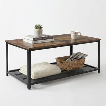IvoQ Industriële Salontafel 106x60 cm, Verzenden, Nieuw