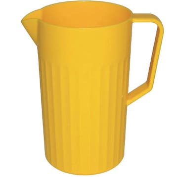 Schenkkan | KRISTALLON | Kunststof | Geel | 1.4L | 190(h)mm, Verzenden, Nieuw in verpakking
