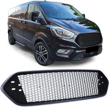 Grill Ford Transit Custom Facelift Honingraad Zwart, Ophalen of Verzenden, Nieuw