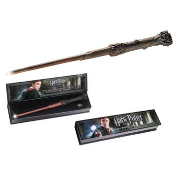 Harry Potter Verlichte Toverstaf Replica 36 cm, Ophalen of Verzenden, Nieuw in verpakking