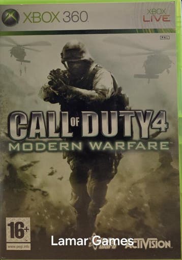 Call of Duty 4 Modern Warfare (Xbox 360 used game), Spelcomputers en Games, Games | Xbox 360, Ophalen of Verzenden, Zo goed als nieuw