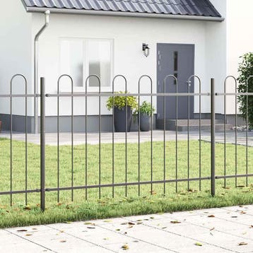Tuinafscheiding Poedergecoat | Laatste Stuk!, Ophalen of Verzenden, Gebruikt, Overige materialen, Tuinhek
