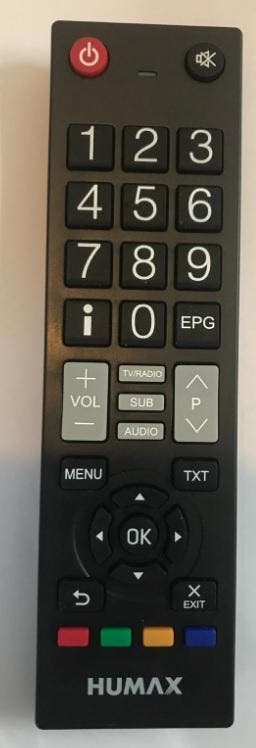 Afstandsbediening Humax irhd-5550c irhd-5500c, Ophalen of Verzenden, Nieuw, Origineel