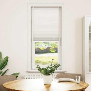 vidaXL Plisséjaloezie 40x100 cm wit, Verzenden, Nieuw, Wit