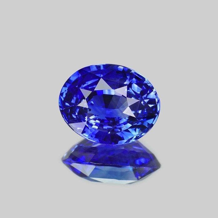 1 pcs Blauw Saffier - 1.07 ct - Gemological Institute of, Sieraden, Tassen en Uiterlijk, Edelstenen