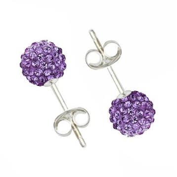 Fako Bijoux - Oorbellen - Disco Dots - Steker - Mini - Paars, Sieraden, Tassen en Uiterlijk, Verzenden, Nieuw