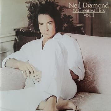 Neil Diamond - 12 Greatest Hits Volume II, Ophalen of Verzenden, Gebruikt