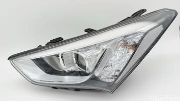 Hyundai Santa Fe III Xenon linker koplamp links 2W92LDM001, Ophalen, Gebruikt, Hyundai