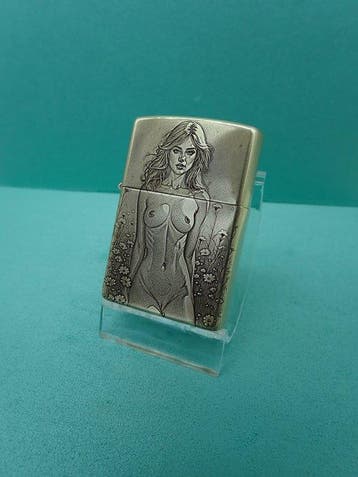 Zippo - Zippo Custom - Flowers - Zonder minimumprijs -, Nieuw