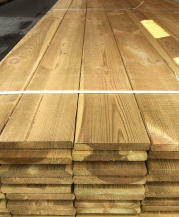 Tuinplanken 16x140 mm €1,51 p/M1 incl. btw regio Groningen, Ophalen of Verzenden, Nieuw, 250 cm of meer, Planken
