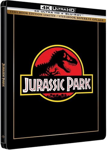 Jurassic Park 4K + Blu-raySteelbook, Verzenden, Nieuw in verpakking