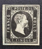 Italiaanse oude staten - Sardinië 1851 - Sardegna 5 cent, Gestempeld