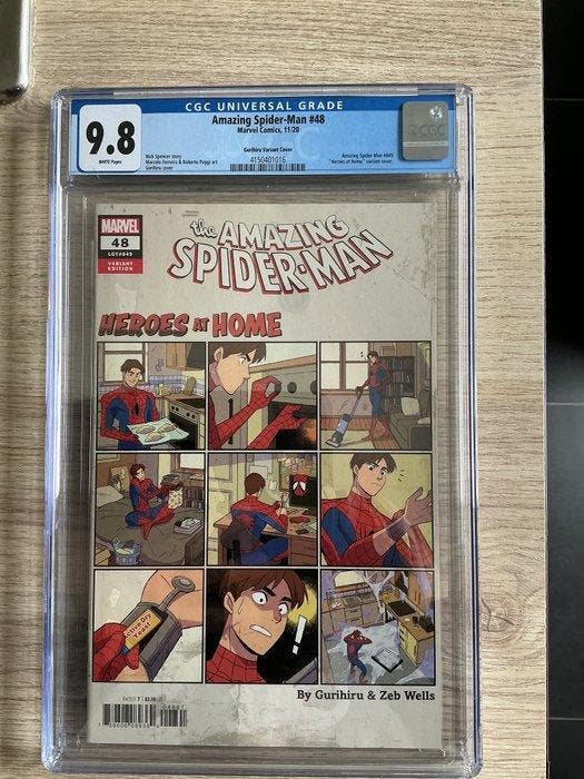 The Amazing Spider-Man (Vol. 5) #48 - Gurihiru Heroes at, Boeken, Strips | Comics