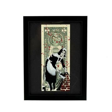 WhyCreationz (XX-XXI) - Banksy Series: The maid, Antiek en Kunst