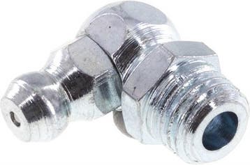 90° Haakse Smeernippel Staal M8x1 DIN 71412 [5 Stuks], Verzenden, Nieuw