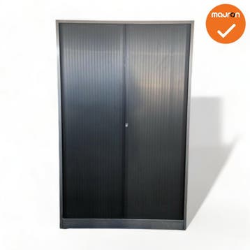 Ahrend Roldeurkast - 195x120x45 - Antraciet - B-Keuze, Werkplek, Ophalen of Verzenden, Gebruikt, Kast