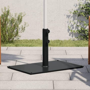 vidaXL Parasolvoet voor stokken van Ø32/38/48 mm 15 kg, Verzenden, Nieuw, Parasolvoet
