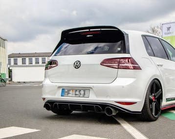 Diffuser VW Golf 7 GTI Clubsport Glans Zwart, Ophalen of Verzenden, Nieuw