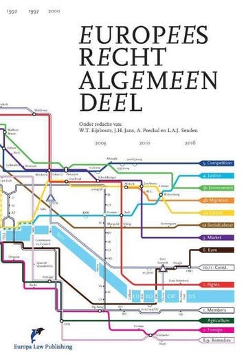 9789089521613 Europees Recht - Algemeen Deel | Tweedehands, Verzenden, Zo goed als nieuw, W.T. Eijsbouts