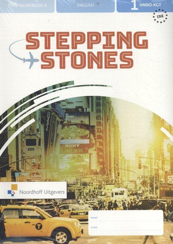 9789001891275 Stepping Stones 1 vmbo-kgt text/workbook, Boeken, Schoolboeken, Zo goed als nieuw, Verzenden