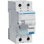 Hager Aardlekautomaat 1P+N 20A C-Kar ADA970G, Ophalen of Verzenden, Nieuw