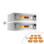 GGM Gastro | (2 stuks) Elektrische pizzaoven Power - |, Tuin en Terras, Verzenden, Nieuw, GGM Gastro