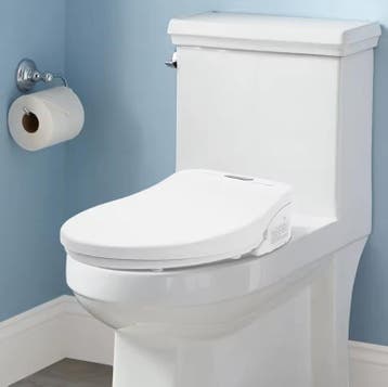 Slimme Bidettoiletbril met Verwarmde Zitting en LED-licht, Verzenden, Nieuw