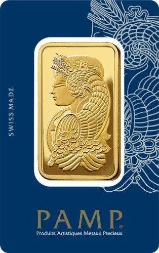 50 gram - Goud .999 - PAMP - Verzegeld en met certificaat