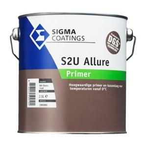 Sigma Allure Primer - WIT - 1 liter (GRONDVERF -  PRIMER), Wit, Nieuw, Ophalen of Verzenden, Verf