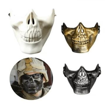 Horror Masker  Gold, Ophalen of Verzenden, Nieuw