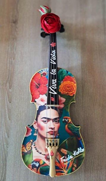 sculptuur, Frida - Mexican Garden - 53 cm - Hout - 2026
