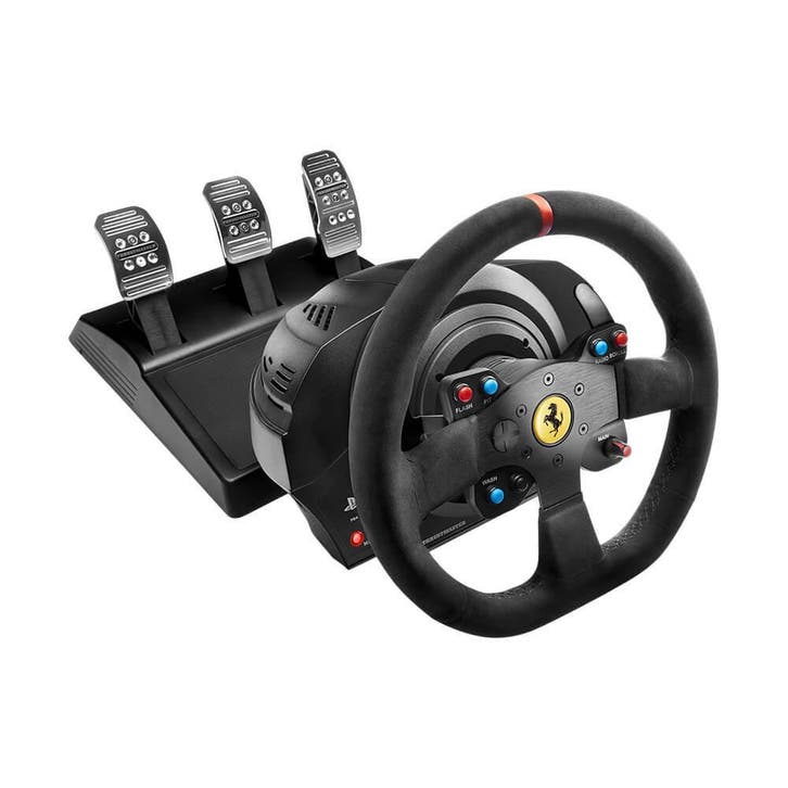 Thrustmaster T300 Ferrari Integral Alcantara Edition, Spelcomputers en Games, Spelcomputers | Sony PlayStation Consoles | Accessoires