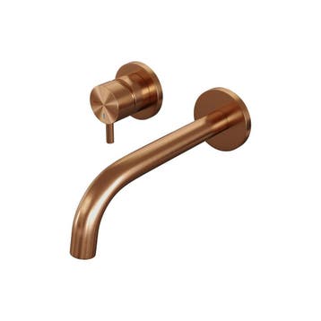 Brauer Copper Edition Inbouw Wastafelmengkraan met Gebogen, Ophalen of Verzenden, Nieuw
