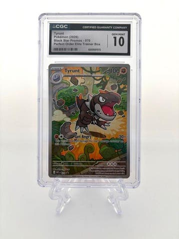 Pokémon - 1 Graded card - Tyrunt - Black Star Promos - 070 -, Nieuw