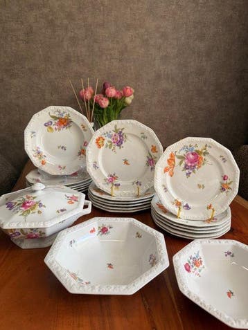 Rosenthal - Eetservies voor 6 - Porselein - Maria Blume