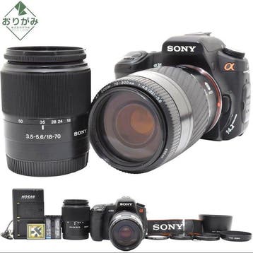 Sony DSLR-A350 / a350 + DT 3.5-5.6/18-70mm Macro + AF, Nieuw