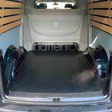 Laadvloermat rubber (traanplaat motief) Volkswagen Transport, Ophalen of Verzenden, Nieuw