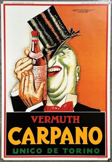 Achille Mauzan - Vermouth Carpano “Unico de Torino” |