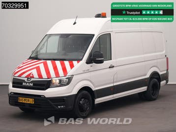MAN TGE 3.180 Automaat L3H3 Navi Airco Cruise Camera Werkpla, Automaat, Gebruikt, Euro 6, MAN