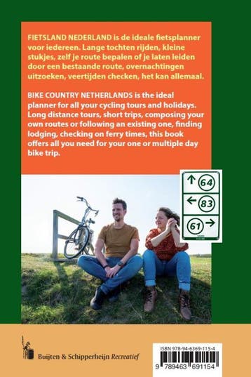 Fietsland Nederland 9789463691154 J.F.G. Eberhardt, Verzenden, Zo goed als nieuw, J.F.G. Eberhardt