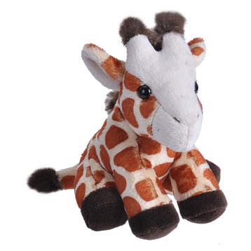 Pluche giraffe knuffel - zacht - 13 cm - knuffeldier, Verzenden, Nieuw