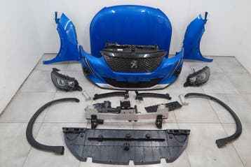 Peugeot 2008 II voorzijde: motorkap, bumper, lampen, spatbor, Verzenden, Gebruikt